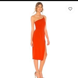 lovers and friends lazo midi dress